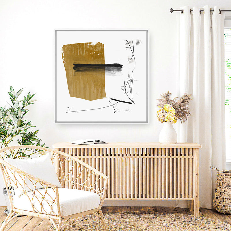 Shop Afternoon (Square) Canvas Print a painted abstract themed framed canvas wall art print from The Print Emporium artwork collection - Buy Australian made fine art painting style stretched canvas prints for the home and your interior decor space, TPE-DH-236-CA-40X40-NF
