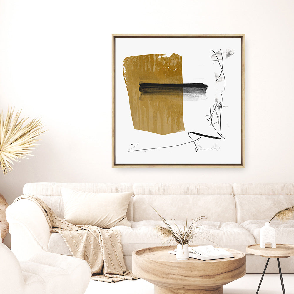 Shop Afternoon (Square) Canvas Print a painted abstract themed framed canvas wall art print from The Print Emporium artwork collection - Buy Australian made fine art painting style stretched canvas prints for the home and your interior decor space, TPE-DH-236-CA-40X40-NF