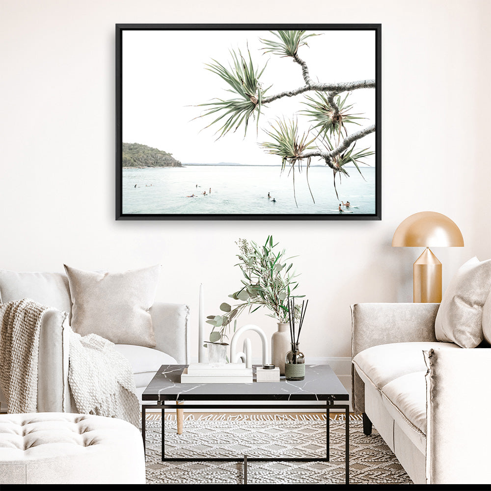 Shop Afternoon Surf Photo Canvas Print a coastal themed photography framed stretched canvas print from The Print Emporium wall artwork collection - Buy Australian made prints for the home and your interior decor space, TPE-997-CA-35X46-NF