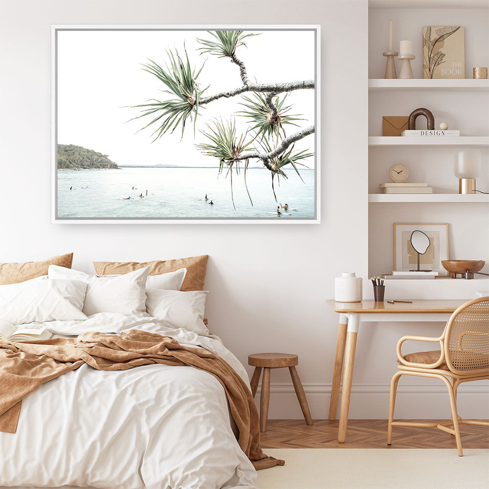 Shop Afternoon Surf Photo Canvas Print a coastal themed photography framed stretched canvas print from The Print Emporium wall artwork collection - Buy Australian made prints for the home and your interior decor space, TPE-997-CA-35X46-NF