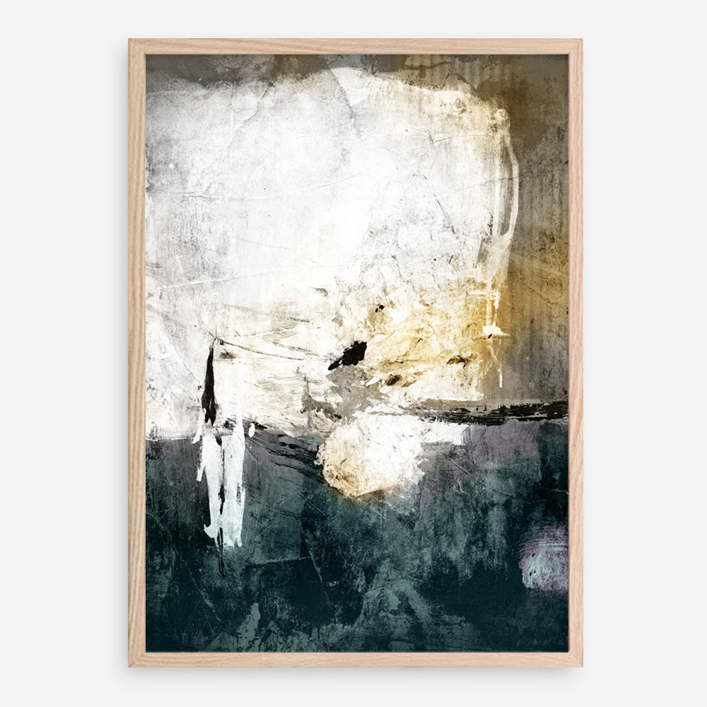 Shop All Through The Night Art Print a painted abstract themed wall art print from The Print Emporium wall artwork collection - Buy Australian made fine art painting style poster and framed prints for the home and your interior decor room, TPE-PC-ZY003-AP