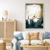 Shop All Through The Night Art Print a painted abstract themed wall art print from The Print Emporium wall artwork collection - Buy Australian made fine art painting style poster and framed prints for the home and your interior decor room, TPE-PC-ZY003-AP