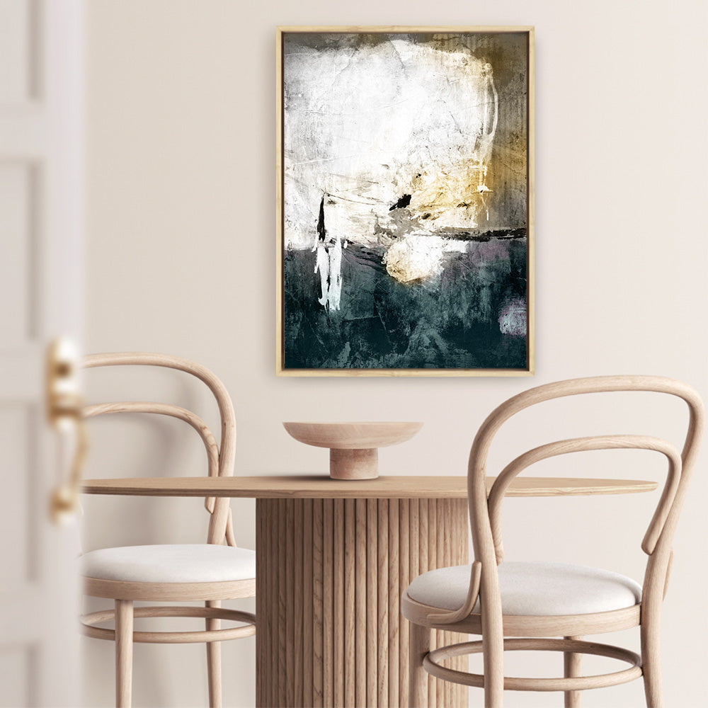 Shop All Through The Night Canvas Print a painted abstract themed framed canvas wall art print from The Print Emporium artwork collection - Buy Australian made fine art painting style stretched canvas prints for the home and your interior decor space, TPE-PC-ZY003-CA-35X46-NF