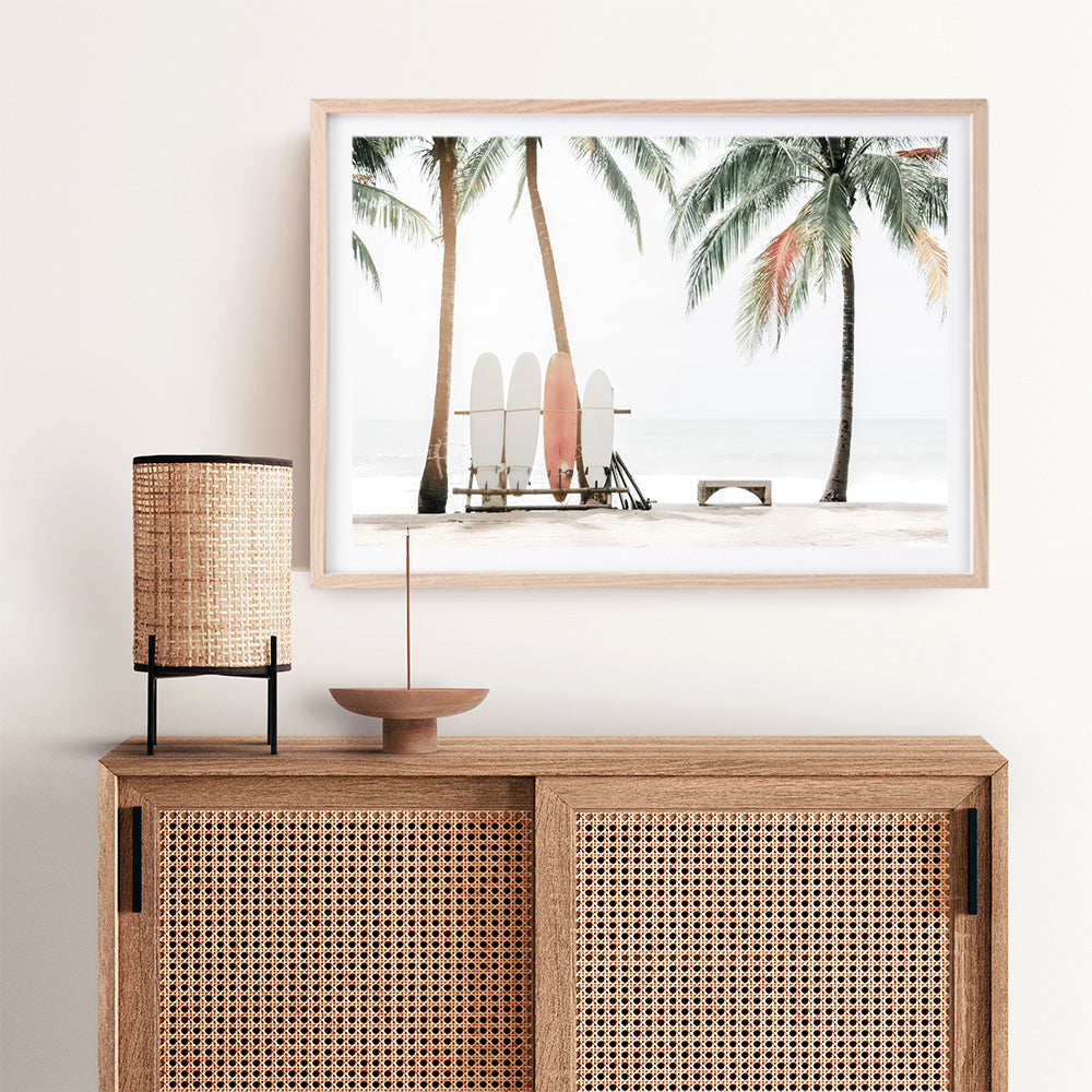 Shop Aloha Surf Photo Art Print a coastal themed photography wall art print from The Print Emporium wall artwork collection - Buy Australian made fine art poster and framed prints for the home and your interior decor, TPE-1270-AP