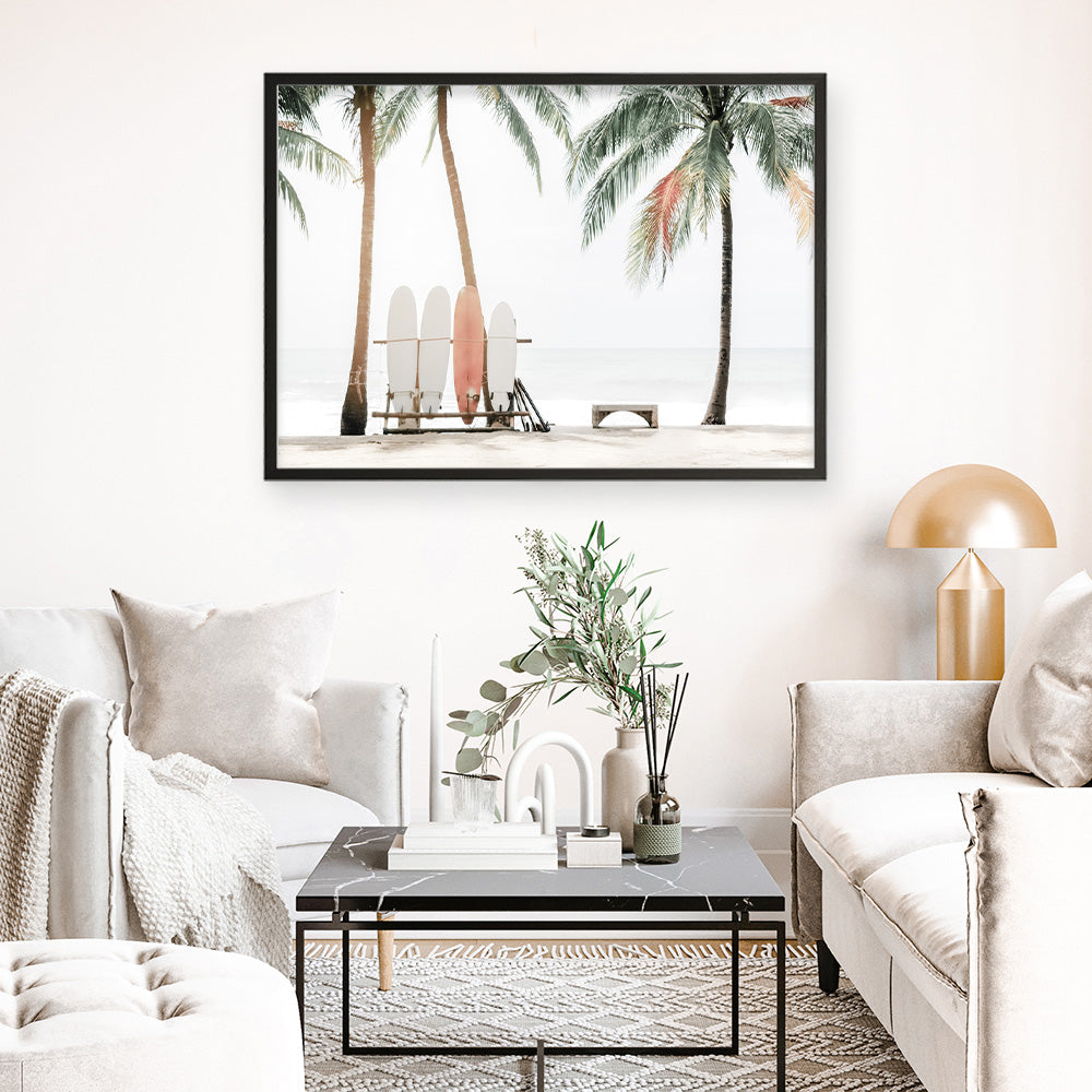 Shop Aloha Surf Photo Art Print a coastal themed photography wall art print from The Print Emporium wall artwork collection - Buy Australian made fine art poster and framed prints for the home and your interior decor, TPE-1270-AP