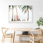 Shop Aloha Surf Photo Canvas Print a coastal themed photography framed stretched canvas print from The Print Emporium wall artwork collection - Buy Australian made prints for the home and your interior decor space, TPE-1270-CA-35X46-NF