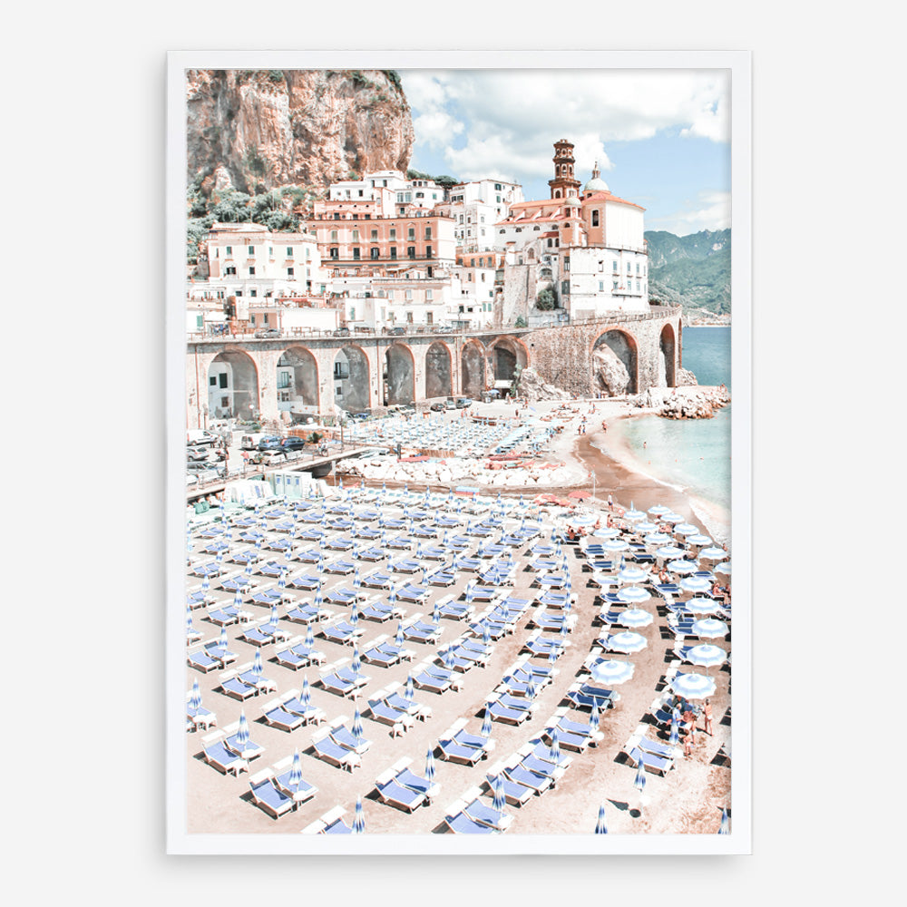 Shop Amalfi I Photo Art Print a coastal themed photography wall art print from The Print Emporium wall artwork collection - Buy Australian made fine art poster and framed prints for the home and your interior decor, TPE-510-AP
