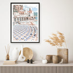 Shop Amalfi I Photo Art Print a coastal themed photography wall art print from The Print Emporium wall artwork collection - Buy Australian made fine art poster and framed prints for the home and your interior decor, TPE-510-AP
