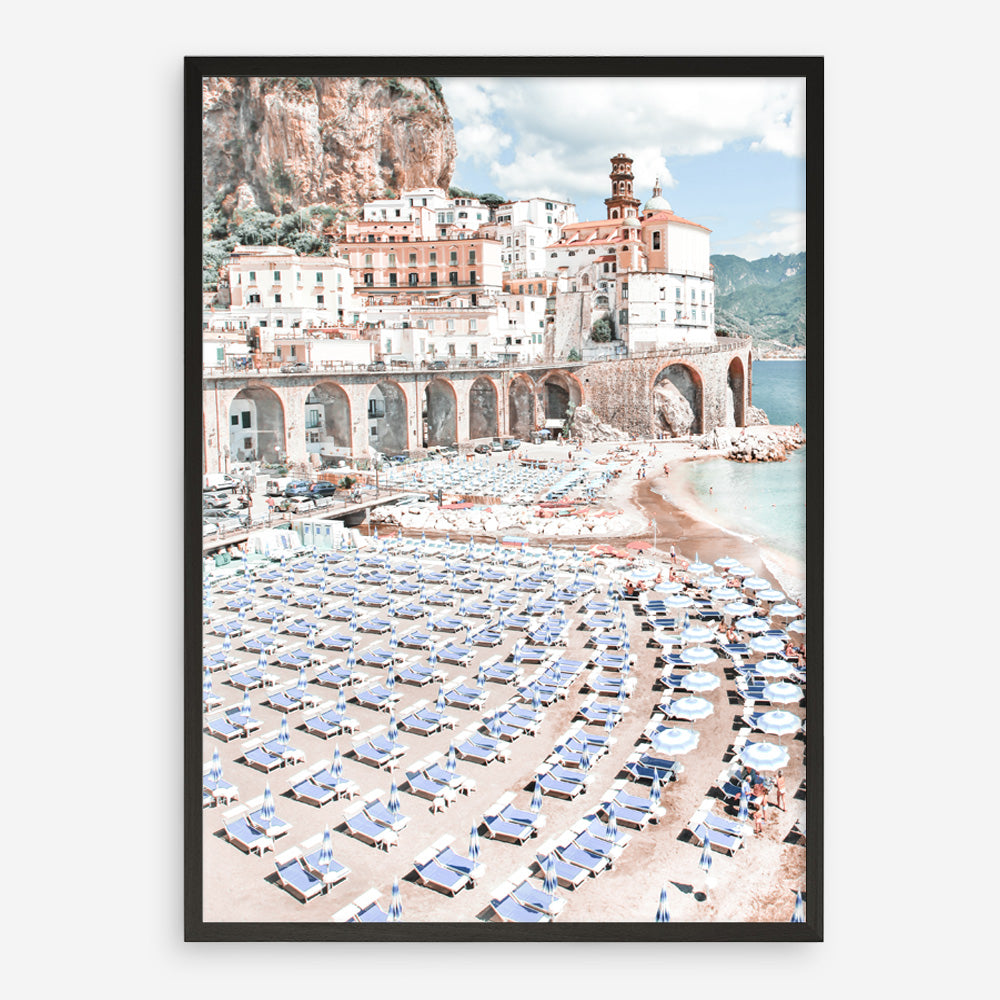 Shop Amalfi I Photo Art Print a coastal themed photography wall art print from The Print Emporium wall artwork collection - Buy Australian made fine art poster and framed prints for the home and your interior decor, TPE-510-AP