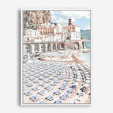 Shop Amalfi I Photo Canvas Print a coastal themed photography framed stretched canvas print from The Print Emporium wall artwork collection - Buy Australian made prints for the home and your interior decor space, TPE-510-CA-35X46-NF