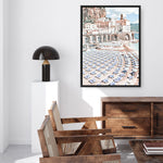 Shop Amalfi I Photo Canvas Print a coastal themed photography framed stretched canvas print from The Print Emporium wall artwork collection - Buy Australian made prints for the home and your interior decor space, TPE-510-CA-35X46-NF