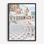 Shop Amalfi I Photo Canvas Print a coastal themed photography framed stretched canvas print from The Print Emporium wall artwork collection - Buy Australian made prints for the home and your interior decor space, TPE-510-CA-35X46-NF