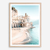 Shop Amalfi Village I Photo Art Print a coastal themed photography wall art print from The Print Emporium wall artwork collection - Buy Australian made fine art poster and framed prints for the home and your interior decor, TPE-1257-AP