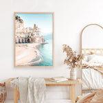 Shop Amalfi Village I Photo Art Print a coastal themed photography wall art print from The Print Emporium wall artwork collection - Buy Australian made fine art poster and framed prints for the home and your interior decor, TPE-1257-AP