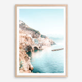 Shop Amalfi Village II Photo Art Print a coastal themed photography wall art print from The Print Emporium wall artwork collection - Buy Australian made fine art poster and framed prints for the home and your interior decor, TPE-1258-AP