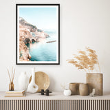 Shop Amalfi Village II Photo Art Print a coastal themed photography wall art print from The Print Emporium wall artwork collection - Buy Australian made fine art poster and framed prints for the home and your interior decor, TPE-1258-AP