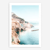 Shop Amalfi Village II Photo Art Print a coastal themed photography wall art print from The Print Emporium wall artwork collection - Buy Australian made fine art poster and framed prints for the home and your interior decor, TPE-1258-AP