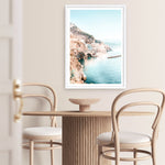 Shop Amalfi Village II Photo Art Print a coastal themed photography wall art print from The Print Emporium wall artwork collection - Buy Australian made fine art poster and framed prints for the home and your interior decor, TPE-1258-AP