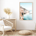 Shop Amalfi Village II Photo Art Print a coastal themed photography wall art print from The Print Emporium wall artwork collection - Buy Australian made fine art poster and framed prints for the home and your interior decor, TPE-1258-AP