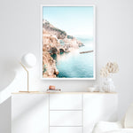 Shop Amalfi Village II Photo Art Print a coastal themed photography wall art print from The Print Emporium wall artwork collection - Buy Australian made fine art poster and framed prints for the home and your interior decor, TPE-1258-AP