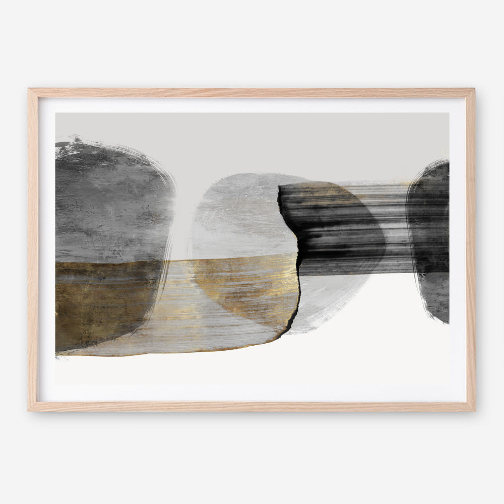 Shop Anchored Motion II Art Print a painted abstract themed wall art print from The Print Emporium wall artwork collection - Buy Australian made fine art painting style poster and framed prints for the home and your interior decor room, TPE-PC-PG996-AP