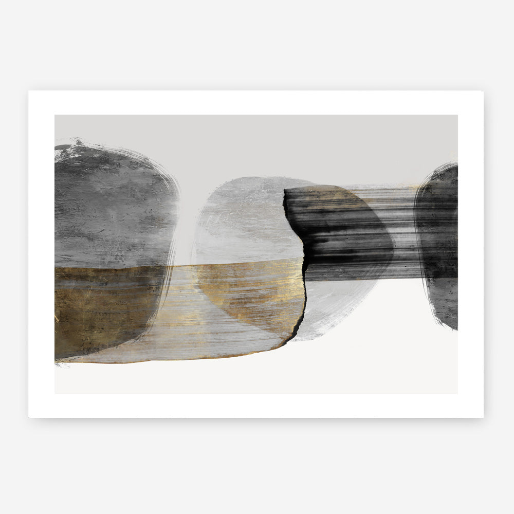 Shop Anchored Motion II Art Print a painted abstract themed wall art print from The Print Emporium wall artwork collection - Buy Australian made fine art painting style poster and framed prints for the home and your interior decor room, TPE-PC-PG996-AP
