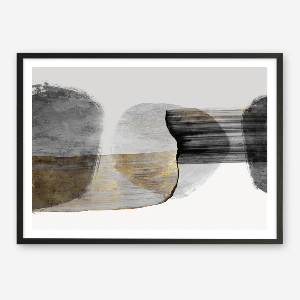 Shop Anchored Motion II Art Print a painted abstract themed wall art print from The Print Emporium wall artwork collection - Buy Australian made fine art painting style poster and framed prints for the home and your interior decor room, TPE-PC-PG996-AP