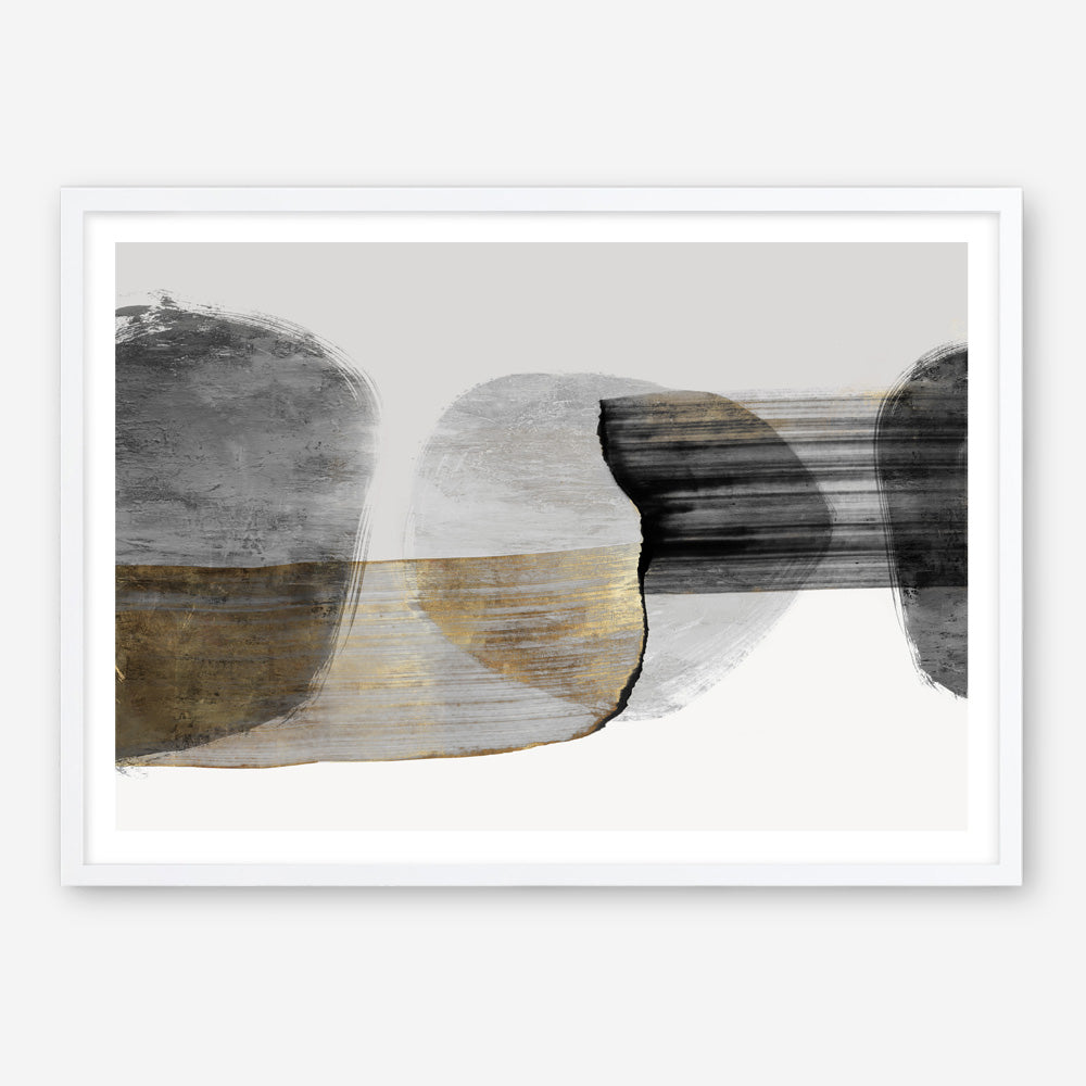 Shop Anchored Motion II Art Print a painted abstract themed wall art print from The Print Emporium wall artwork collection - Buy Australian made fine art painting style poster and framed prints for the home and your interior decor room, TPE-PC-PG996-AP
