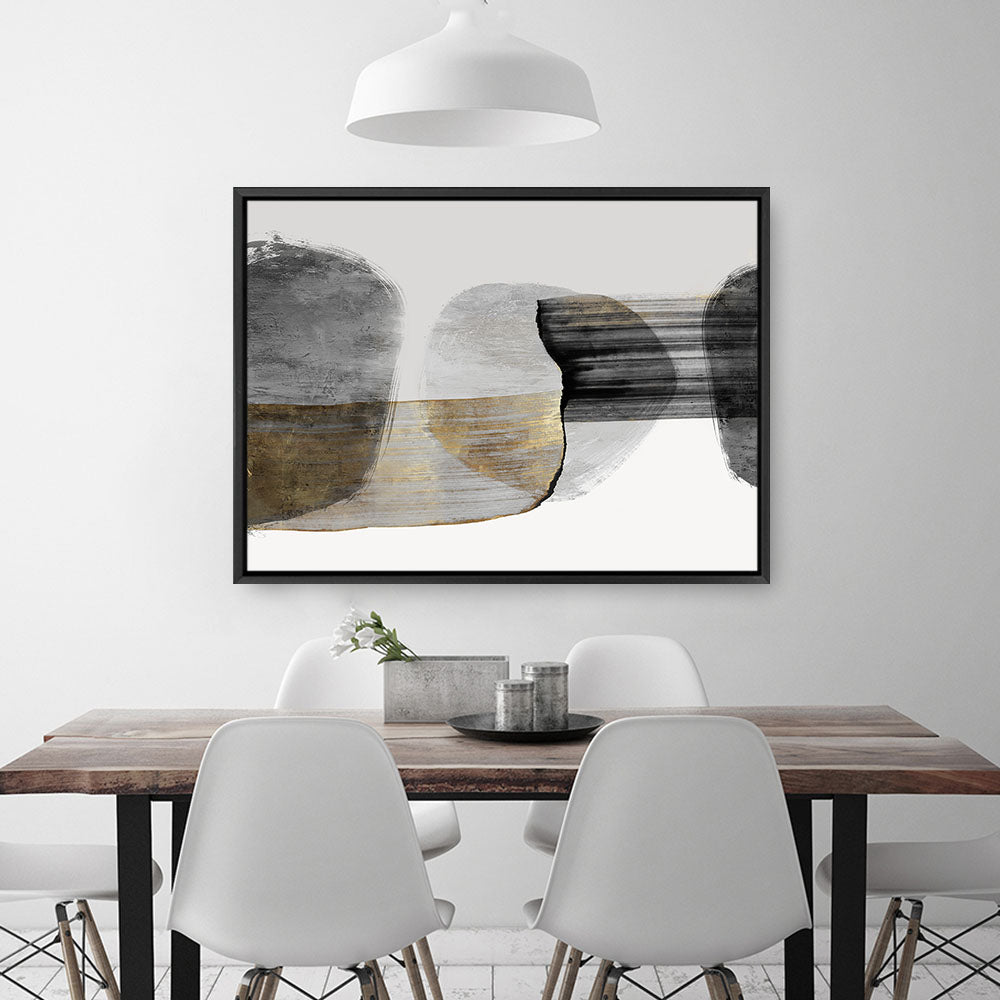 Shop Anchored Motion II Canvas Print a painted abstract themed framed canvas wall art print from The Print Emporium artwork collection - Buy Australian made fine art painting style stretched canvas prints for the home and your interior decor space, TPE-PC-PG996-CA-35X46-NF