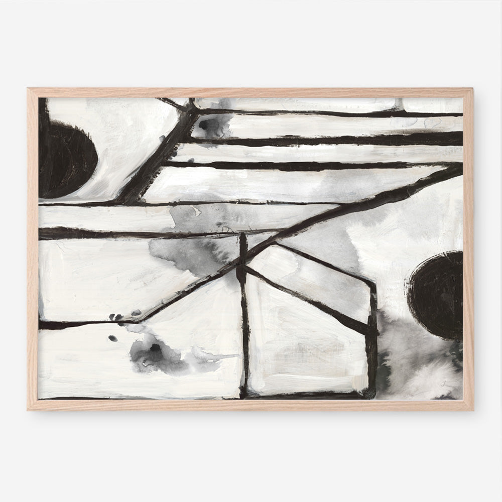 Shop Ancient Pathways I Art Print a painted abstract themed wall art print from The Print Emporium wall artwork collection - Buy Australian made fine art painting style poster and framed prints for the home and your interior decor room, TPE-PC-PI324-AP