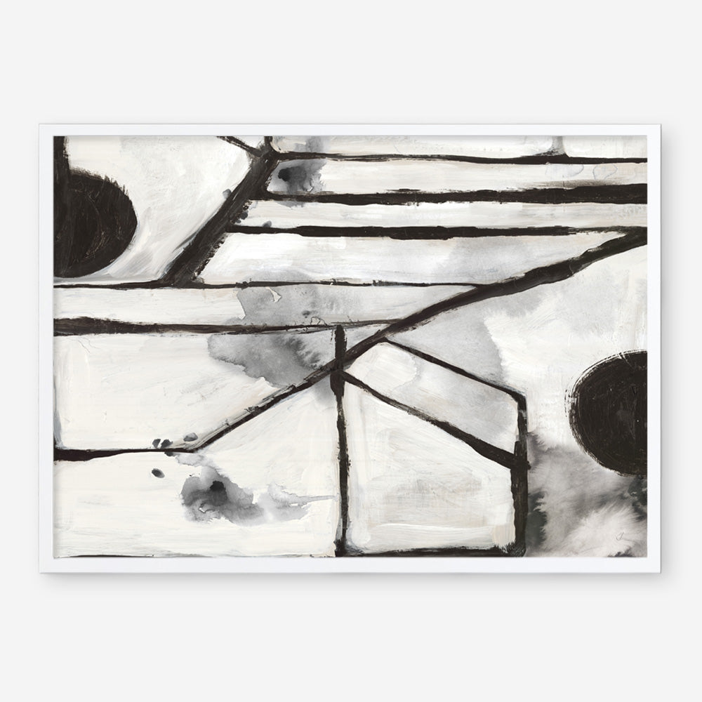 Shop Ancient Pathways I Art Print a painted abstract themed wall art print from The Print Emporium wall artwork collection - Buy Australian made fine art painting style poster and framed prints for the home and your interior decor room, TPE-PC-PI324-AP