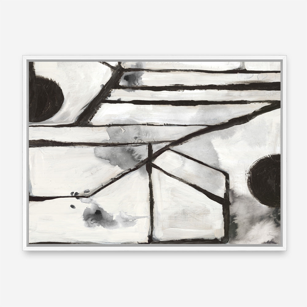 Shop Ancient Pathways I Canvas Print a painted abstract themed framed canvas wall art print from The Print Emporium artwork collection - Buy Australian made fine art painting style stretched canvas prints for the home and your interior decor space, TPE-PC-PI324-CA-35X46-NF