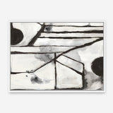 Shop Ancient Pathways I Canvas Print a painted abstract themed framed canvas wall art print from The Print Emporium artwork collection - Buy Australian made fine art painting style stretched canvas prints for the home and your interior decor space, TPE-PC-PI324-CA-35X46-NF