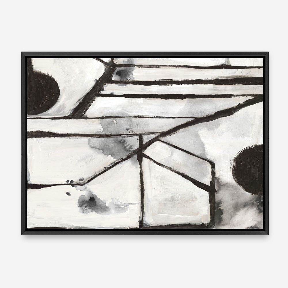 Shop Ancient Pathways I Canvas Print a painted abstract themed framed canvas wall art print from The Print Emporium artwork collection - Buy Australian made fine art painting style stretched canvas prints for the home and your interior decor space, TPE-PC-PI324-CA-35X46-NF