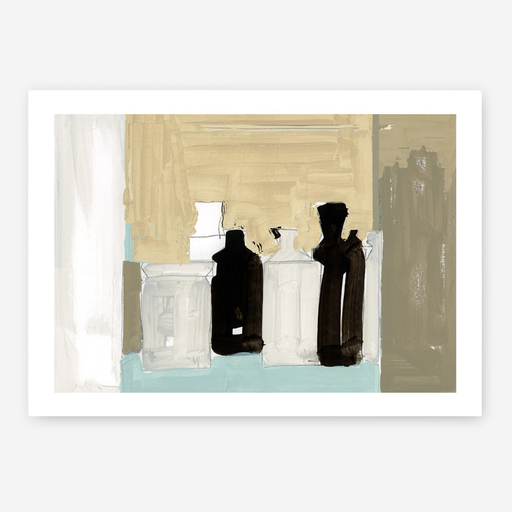 Shop Antique Clay Urns I Art Print a painted abstract themed wall art print from The Print Emporium wall artwork collection - Buy Australian made fine art painting style poster and framed prints for the home and your interior decor room, TPE-PC-WZ362-AP