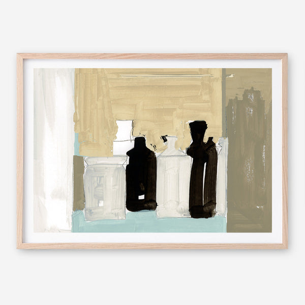 Shop Antique Clay Urns I Art Print a painted abstract themed wall art print from The Print Emporium wall artwork collection - Buy Australian made fine art painting style poster and framed prints for the home and your interior decor room, TPE-PC-WZ362-AP