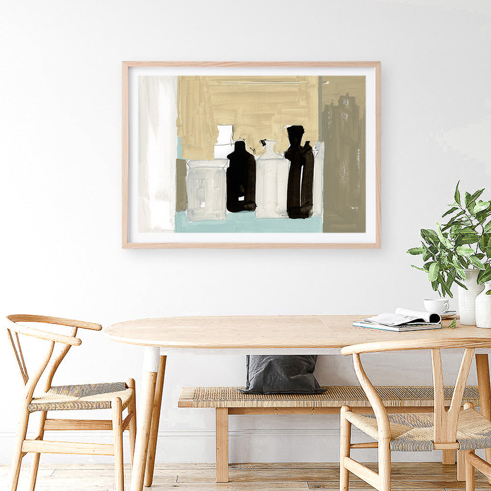 Shop Antique Clay Urns I Art Print a painted abstract themed wall art print from The Print Emporium wall artwork collection - Buy Australian made fine art painting style poster and framed prints for the home and your interior decor room, TPE-PC-WZ362-AP