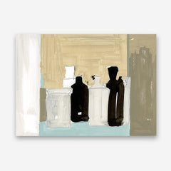 Shop Antique Clay Urns I Canvas Print a painted abstract themed framed canvas wall art print from The Print Emporium artwork collection - Buy Australian made fine art painting style stretched canvas prints for the home and your interior decor space, TPE-PC-WZ362-CA-35X46-NF