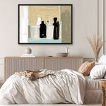 Shop Antique Clay Urns I Canvas Print a painted abstract themed framed canvas wall art print from The Print Emporium artwork collection - Buy Australian made fine art painting style stretched canvas prints for the home and your interior decor space, TPE-PC-WZ362-CA-35X46-NF