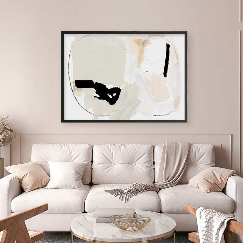 Shop Apart Art Print a painted abstract themed wall art print from The Print Emporium wall artwork collection - Buy Australian made fine art painting style poster and framed prints for the home and your interior decor room, TPE-DH-112-AP