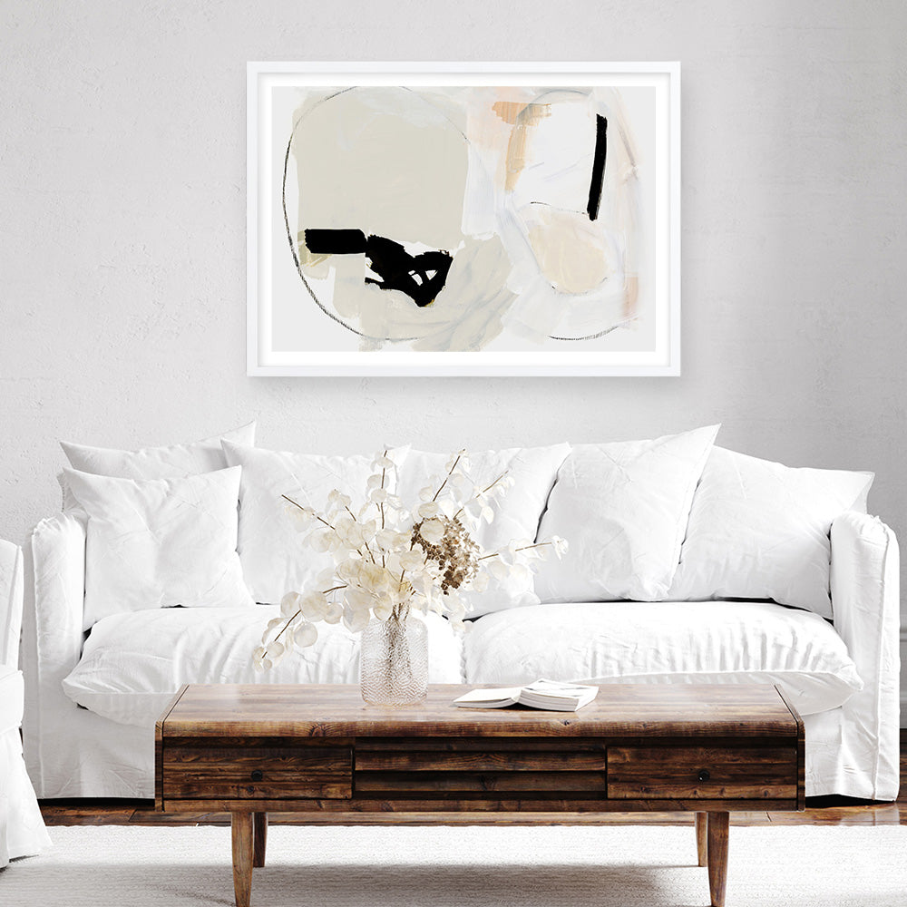 Shop Apart Art Print a painted abstract themed wall art print from The Print Emporium wall artwork collection - Buy Australian made fine art painting style poster and framed prints for the home and your interior decor room, TPE-DH-112-AP