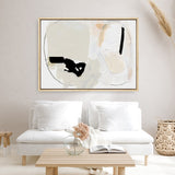 Shop Apart Canvas Print a painted abstract themed framed canvas wall art print from The Print Emporium artwork collection - Buy Australian made fine art painting style stretched canvas prints for the home and your interior decor space, TPE-DH-112-CA-35X46-NF