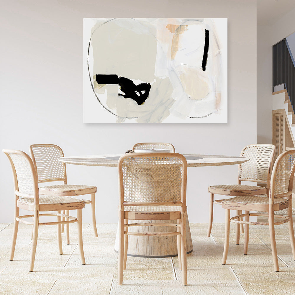 Shop Apart Canvas Print a painted abstract themed framed canvas wall art print from The Print Emporium artwork collection - Buy Australian made fine art painting style stretched canvas prints for the home and your interior decor space, TPE-DH-112-CA-35X46-NF