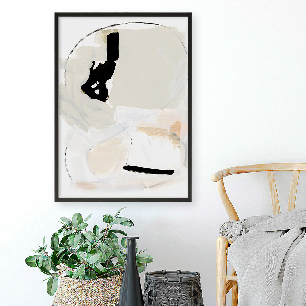 Shop Apart II Art Print a painted abstract themed wall art print from The Print Emporium wall artwork collection - Buy Australian made fine art painting style poster and framed prints for the home and your interior decor room, TPE-DH-189-AP