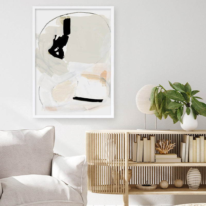 Shop Apart II Art Print a painted abstract themed wall art print from The Print Emporium wall artwork collection - Buy Australian made fine art painting style poster and framed prints for the home and your interior decor room, TPE-DH-189-AP
