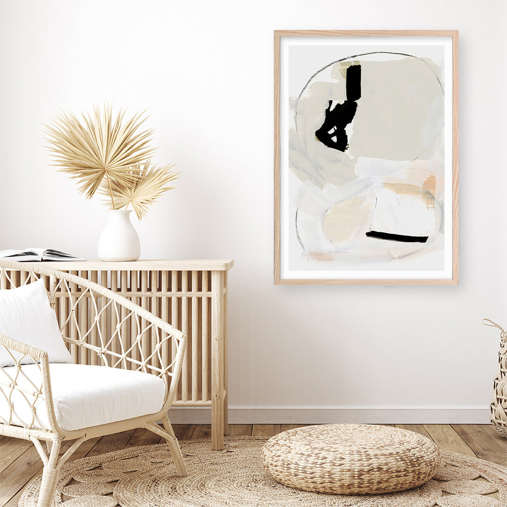 Shop Apart II Art Print a painted abstract themed wall art print from The Print Emporium wall artwork collection - Buy Australian made fine art painting style poster and framed prints for the home and your interior decor room, TPE-DH-189-AP