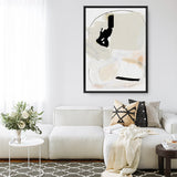 Shop Apart II Canvas Print a painted abstract themed framed canvas wall art print from The Print Emporium artwork collection - Buy Australian made fine art painting style stretched canvas prints for the home and your interior decor space, TPE-DH-189-CA-35X46-NF