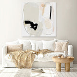 Shop Apart (Square) Canvas Print a painted abstract themed framed canvas wall art print from The Print Emporium artwork collection - Buy Australian made fine art painting style stretched canvas prints for the home and your interior decor space, TPE-DH-197-CA-40X40-NF