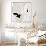 Shop Apart (Square) Canvas Print a painted abstract themed framed canvas wall art print from The Print Emporium artwork collection - Buy Australian made fine art painting style stretched canvas prints for the home and your interior decor space, TPE-DH-197-CA-40X40-NF