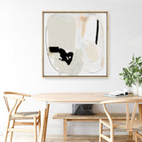 Shop Apart (Square) Canvas Print a painted abstract themed framed canvas wall art print from The Print Emporium artwork collection - Buy Australian made fine art painting style stretched canvas prints for the home and your interior decor space, TPE-DH-197-CA-40X40-NF